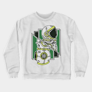 The Explorer Of The Unknown (Green) Crewneck Sweatshirt